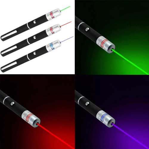 SET DE 3 PUNTEROS LAZER DE COLORES