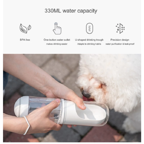 DISPENSADOR DE AGUA PORTATIL PARA PERROS Y GATOS
