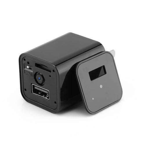 CAMARA OCULTA DE SEGURIDAD EN CARGADOR USB