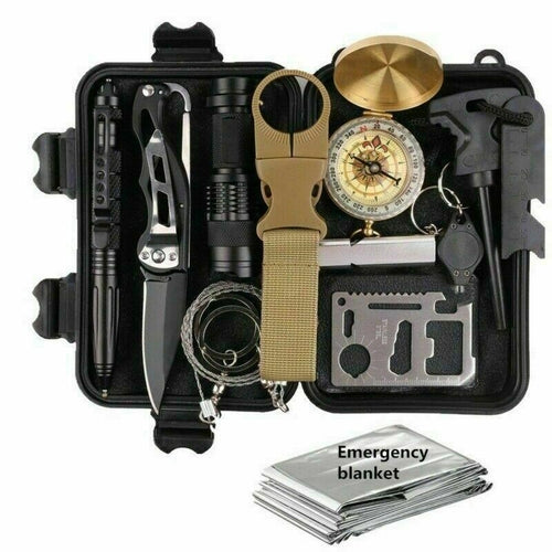 KIT DE HERRAMIENTAS Y SUPERVIVENCIA 14 EN 1